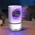 ANSHMULTICOM Eco-Friendly Electronic LED Mosquito Killer Lamp - Heavy Suction Power, USB Powered (White)